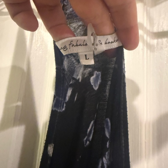 Young Fabulous & Broke Black and Blue jumpsuit - Picture 2 of 4